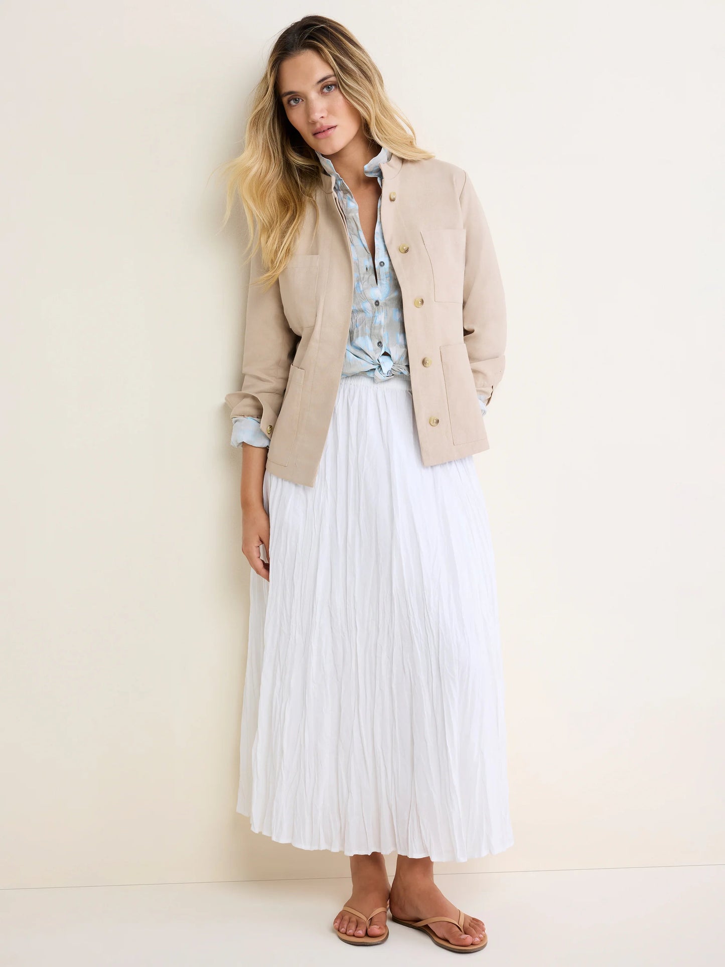nz by NIC+ZOE Cotton Twill Barn Jacket