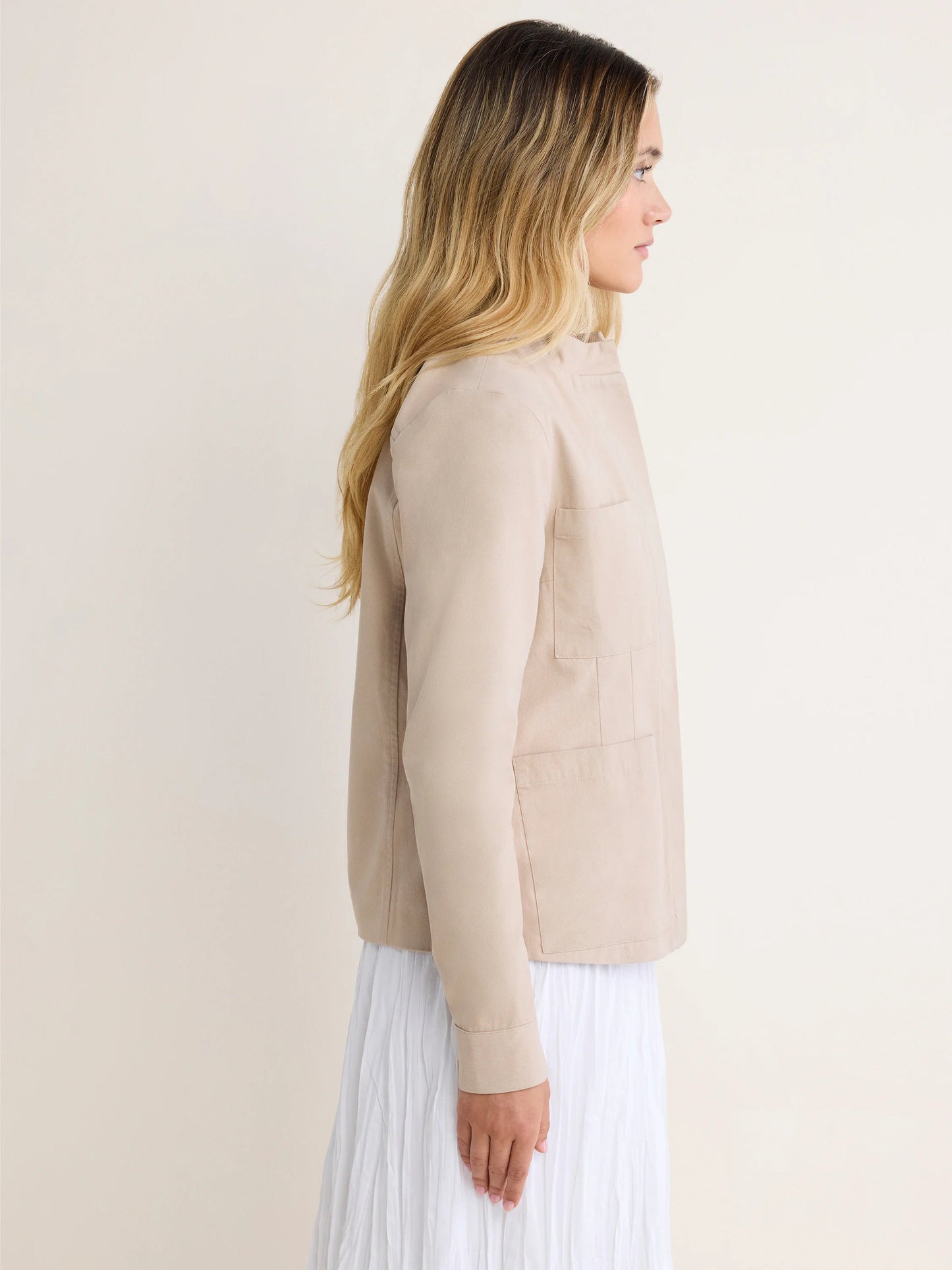 nz by NIC+ZOE Cotton Twill Barn Jacket