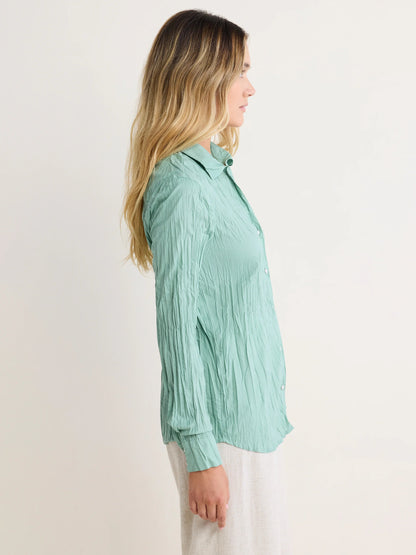 nz by NIC+ZOE Core Cotton Crinkle Shirt