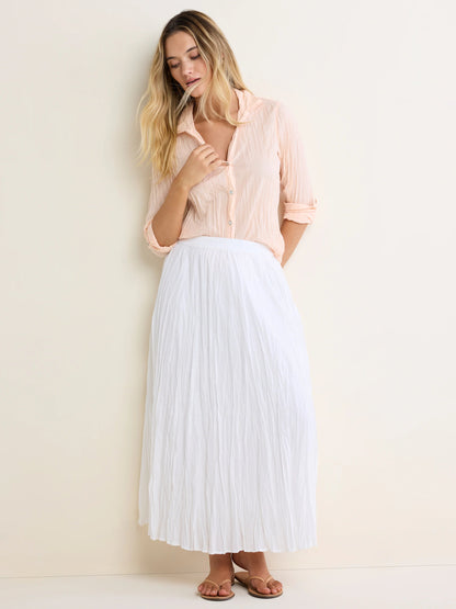 nz by NIC+ZOE Core Cotton Crinkle Shirt