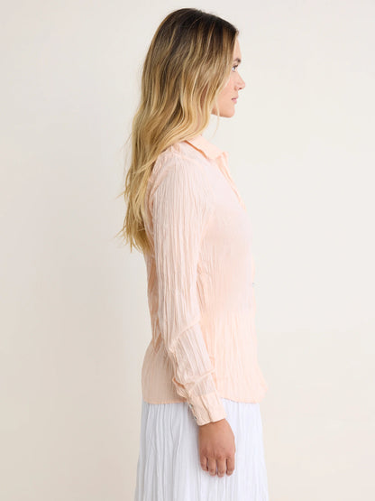 nz by NIC+ZOE Core Cotton Crinkle Shirt