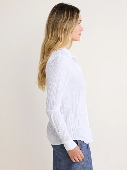 nz by NIC+ZOE Core Cotton Crinkle Shirt