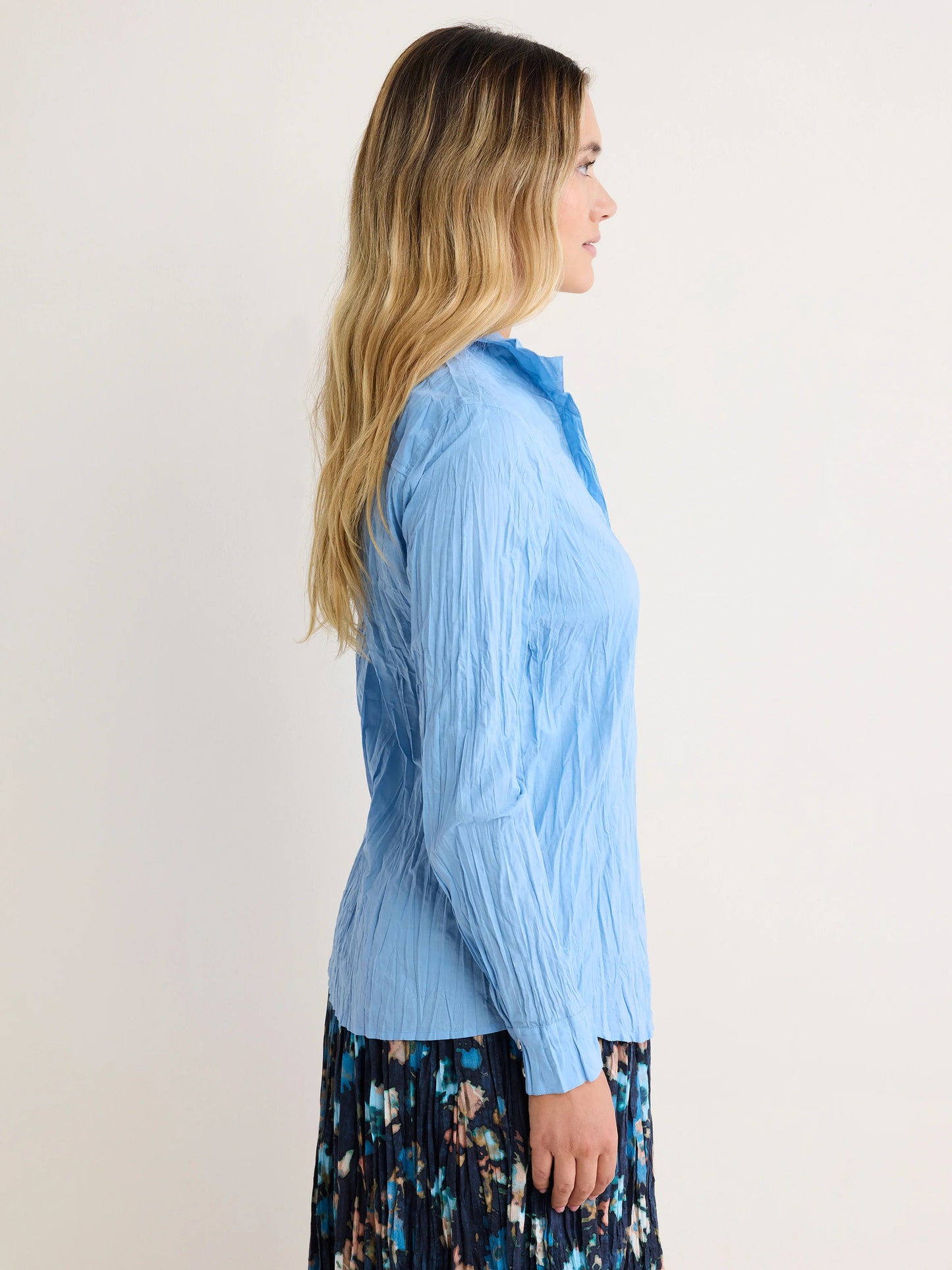 nz by NIC+ZOE Core Cotton Crinkle Shirt