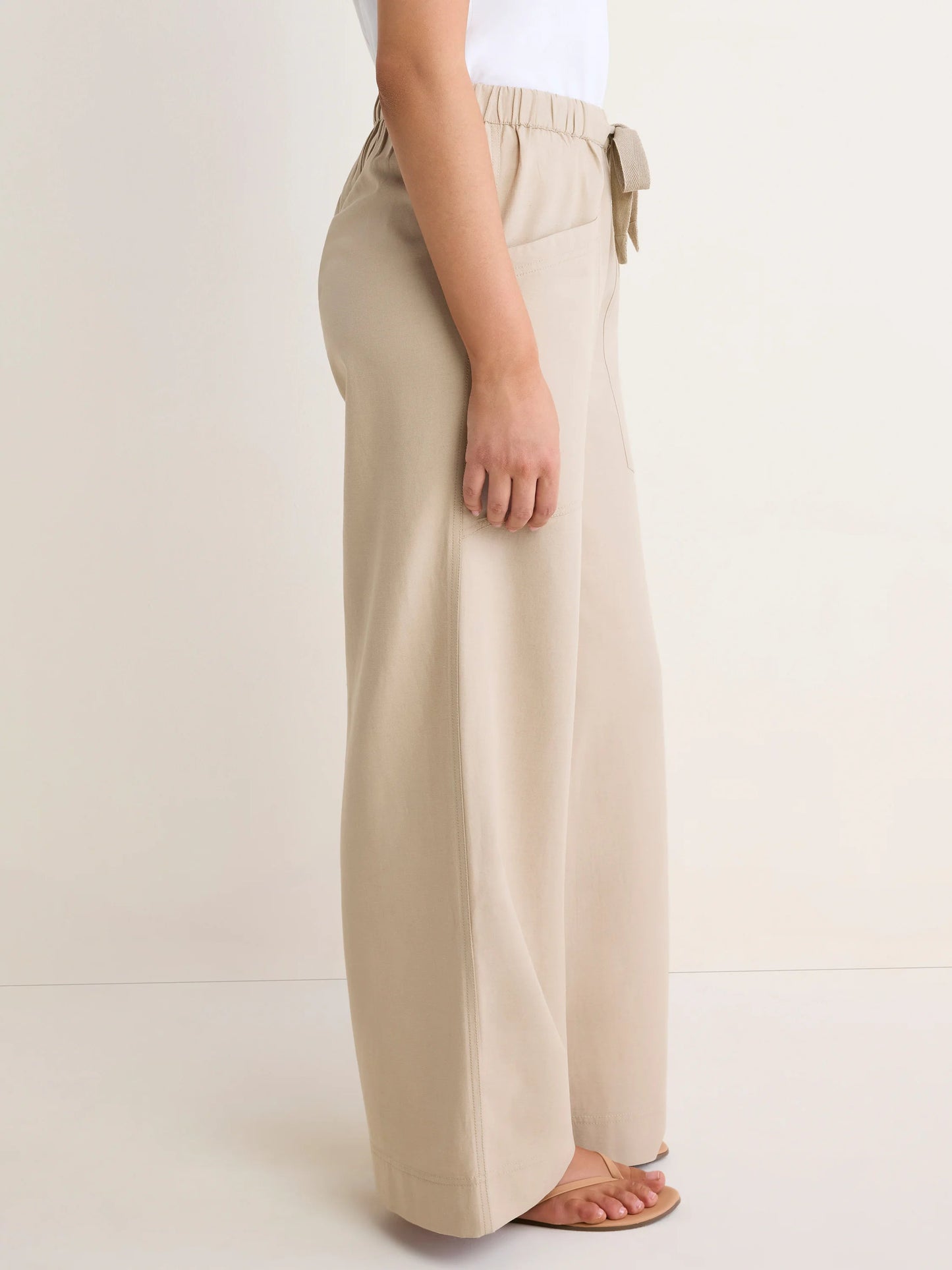 nz by NIC+ZOE Carson Cotton Linen Pant