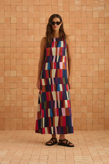 Binnie Dress In Forget Me Not