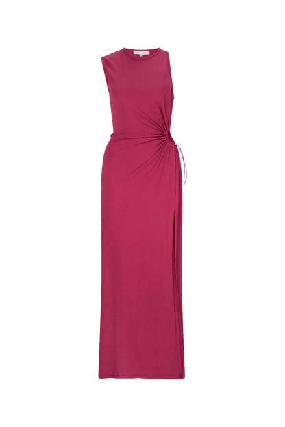 CURAAE Kendall Sleeveless Maxi Dress in Pink
