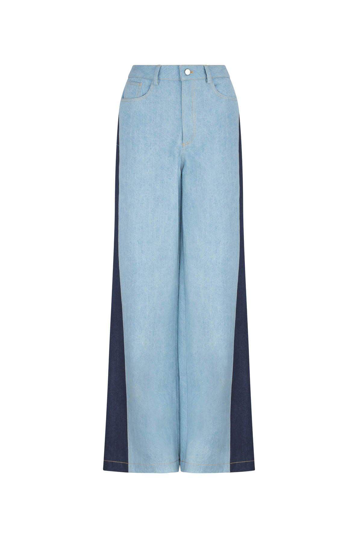 CURAAE Lyon Wide Leg Denim Jeans