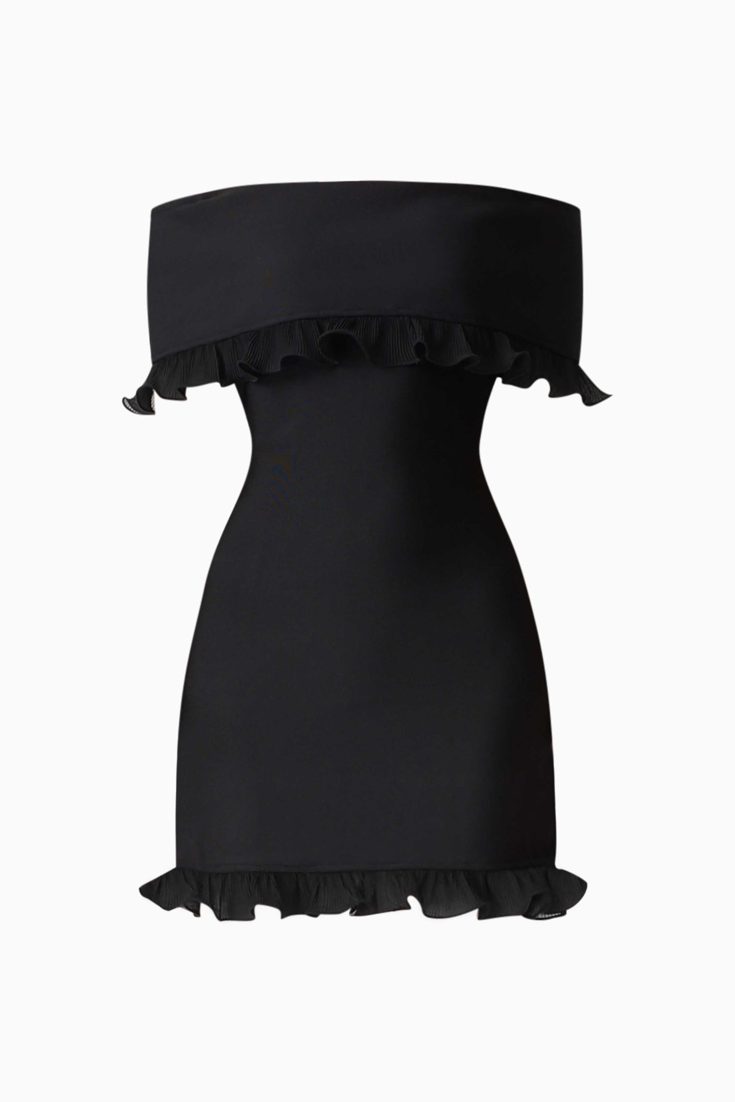 CURAAE Catiana Mini Dress in Black