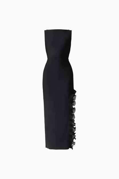 CURAAE Catiana Maxi Dress in Black