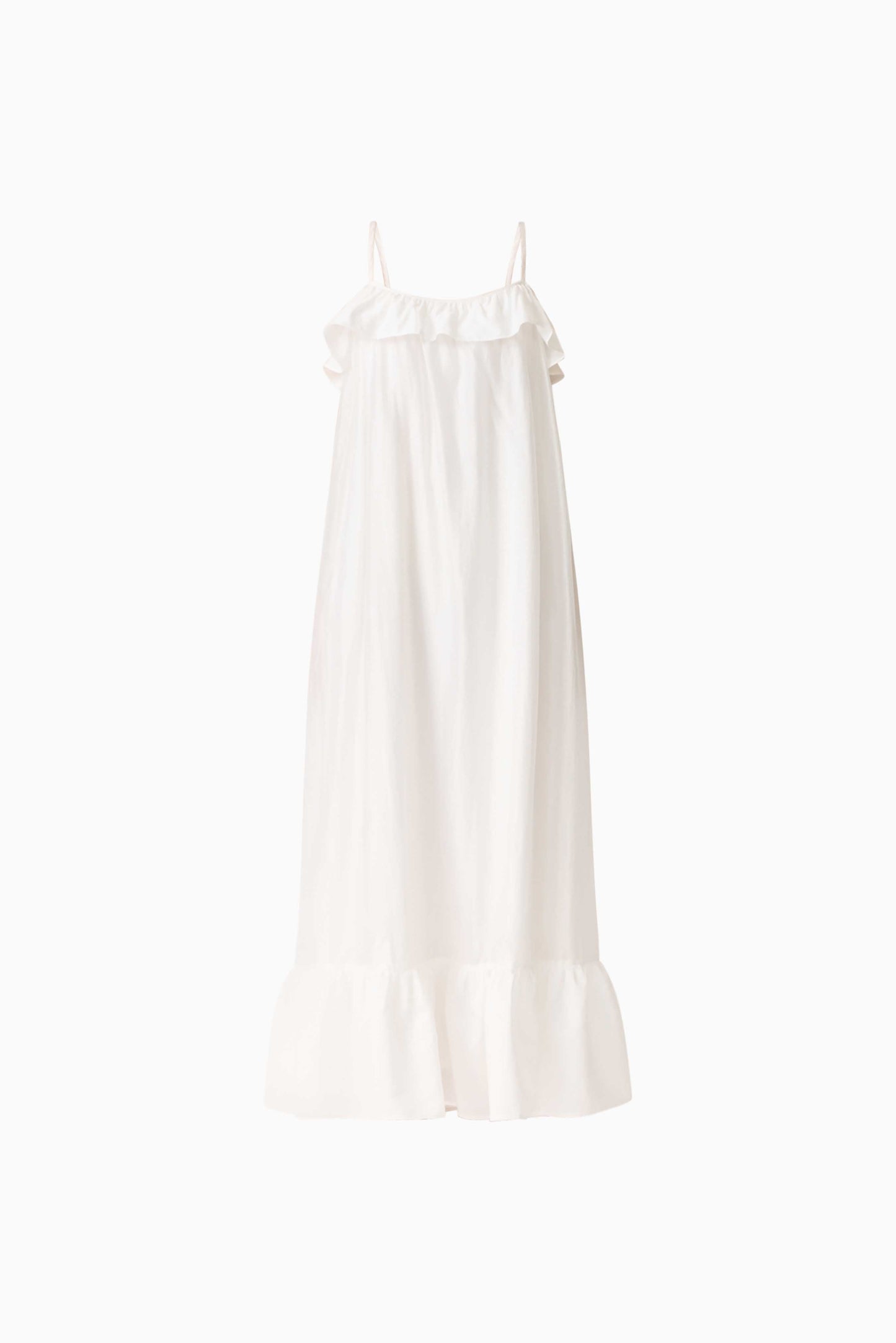 CURAAE Estrella Maxi Dress in White