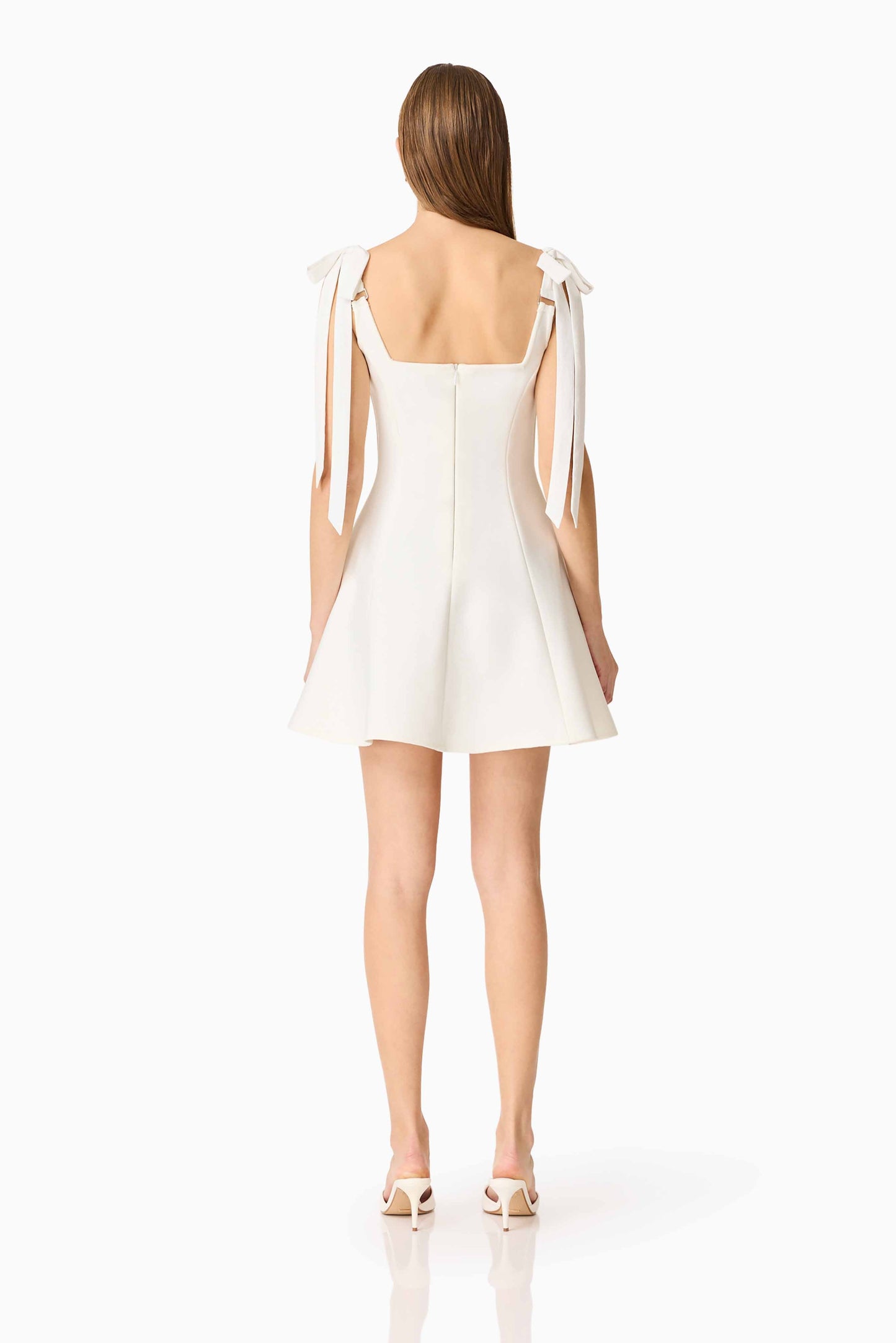 CURAAE Chantel Mini Dress in White