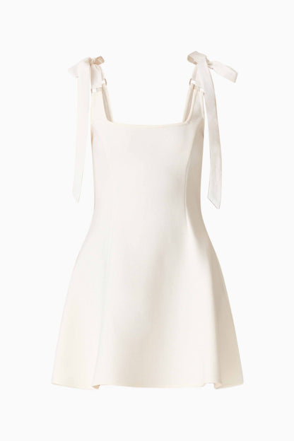 CURAAE Chantel Mini Dress in White