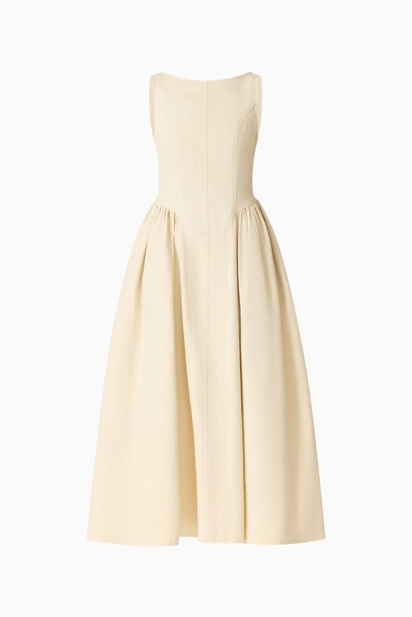CURAAE Lavelle Maxi Dress in Lemon Yellow