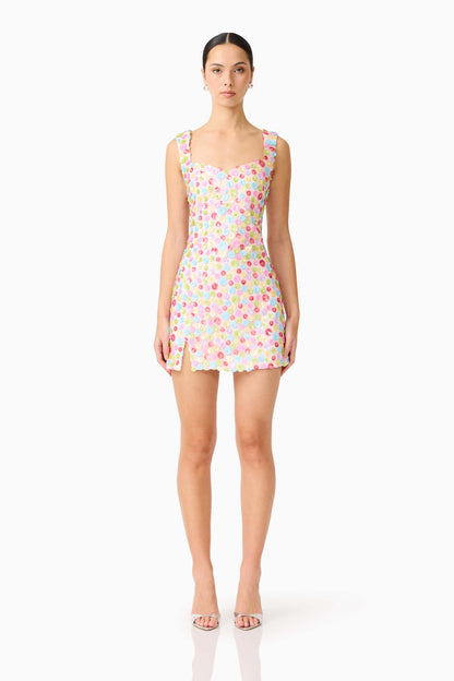 CURAAE Bijou Mini Dress in Multi