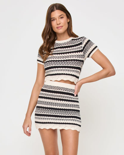 Caicos Skirt - Caicos Stripe