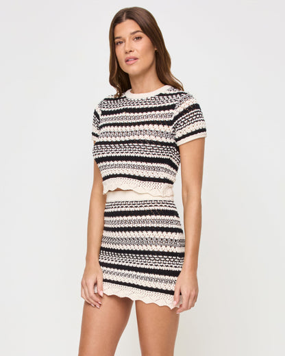 Caicos Skirt - Caicos Stripe