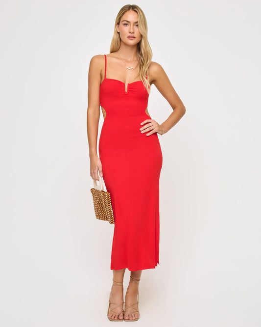 Cameron Dress - Flame