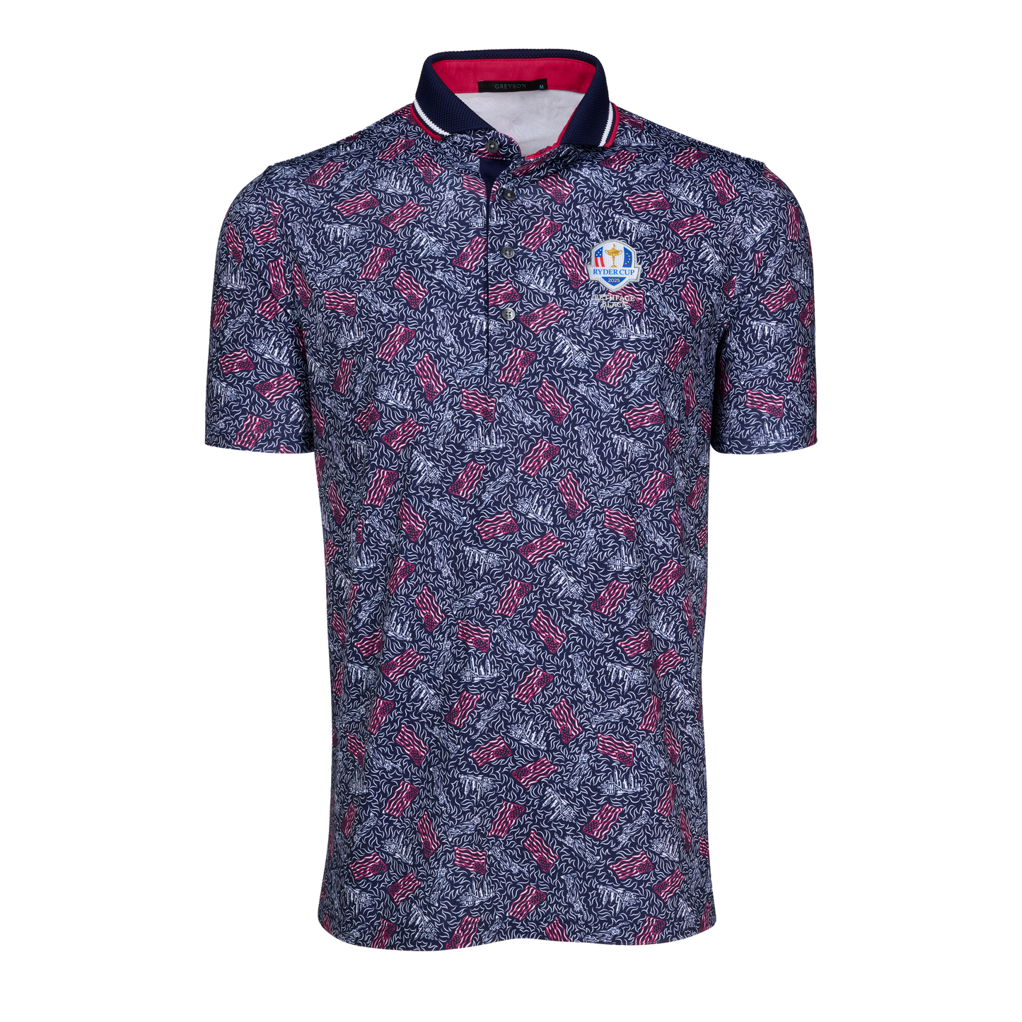2025 Ryder Cup Men's Matchplay Short Sleeve Polo