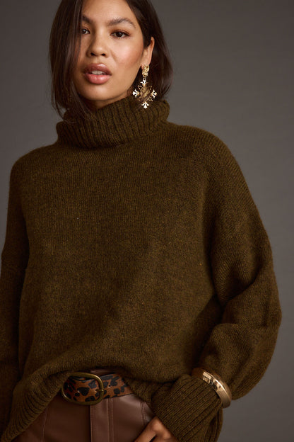 Cedar Oversized Sweater Turtleneck