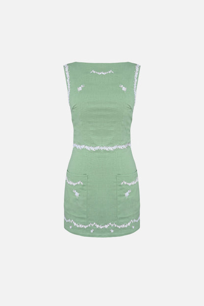 Charlotte Linen Dress
