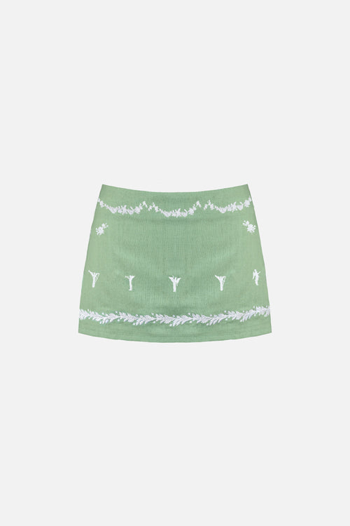Collette Linen Skort
