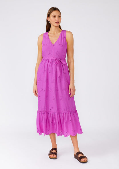 Forever Yours Embroidered Midi Dress