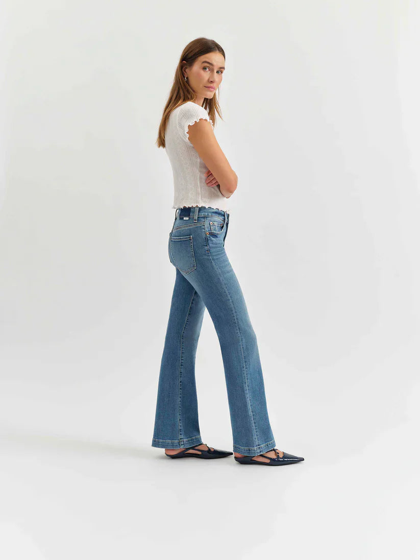 Daze The Heartbreaker Mid Rise Flare