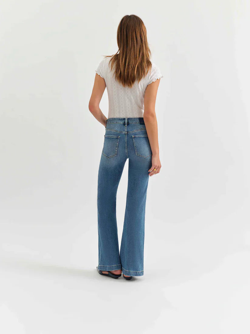 Daze The Heartbreaker Mid Rise Flare