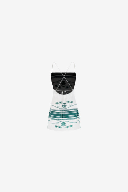 Odette Silk Dress — Old Florida