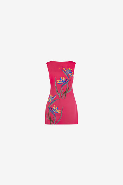 Bird of Paradise Beaded Mini