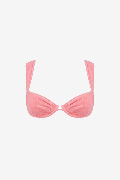 Faye Top — Pink Terry