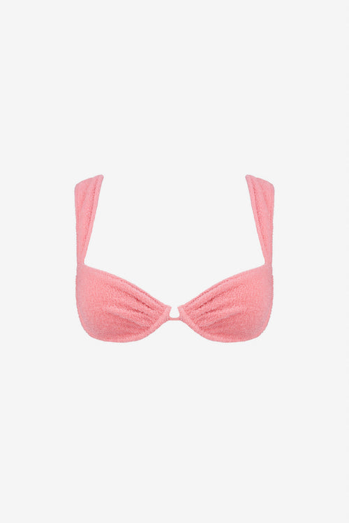 Faye Top — Pink Terry