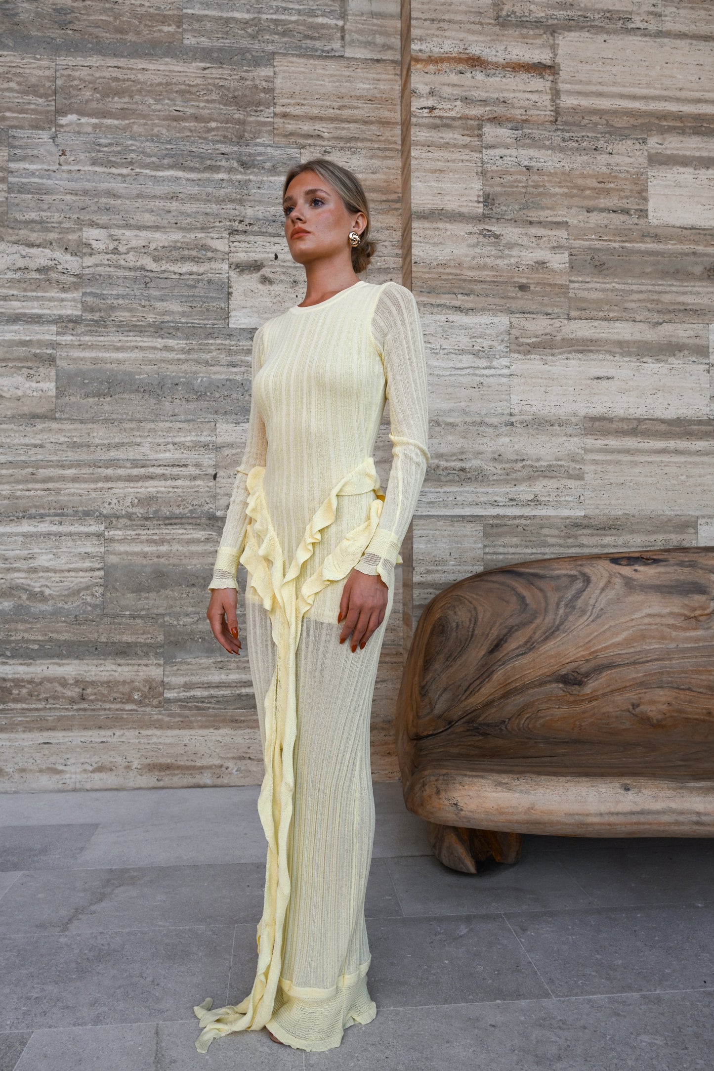 Presley Knit Dress — Butter