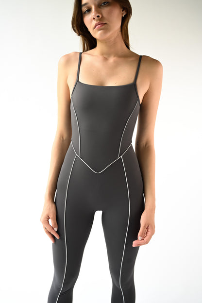 Billie Bodysuit — Charcoal