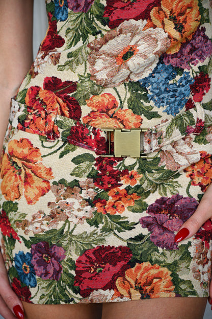 Danielle Buckled Dress — Florentine