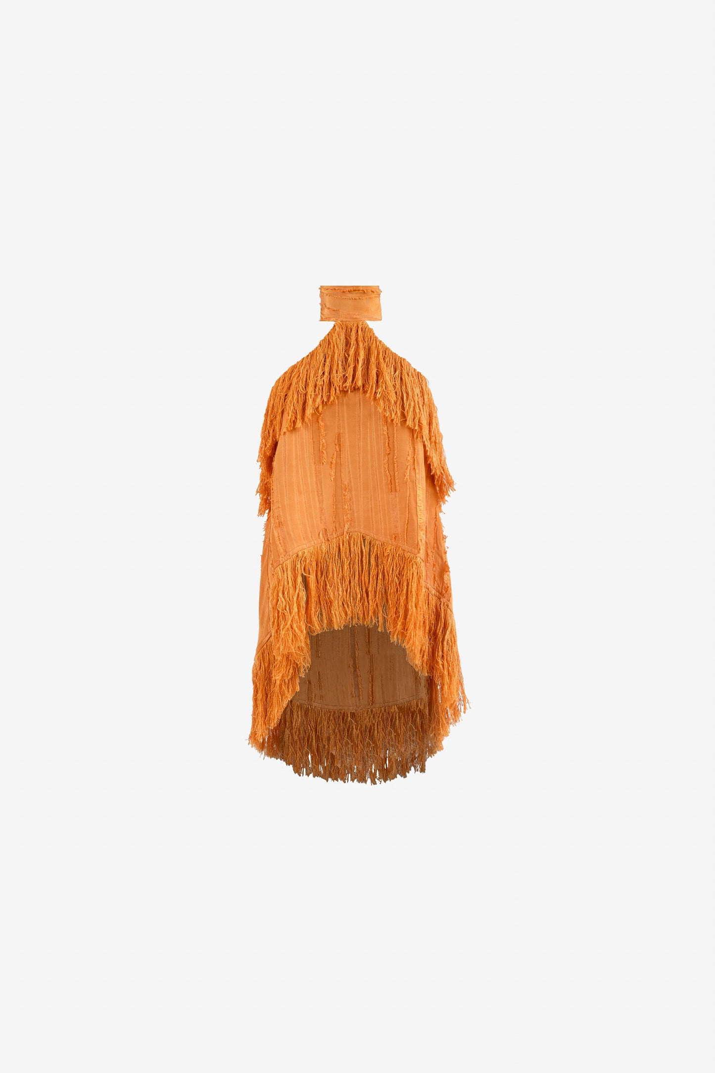 Jones Fringe Top — Orange