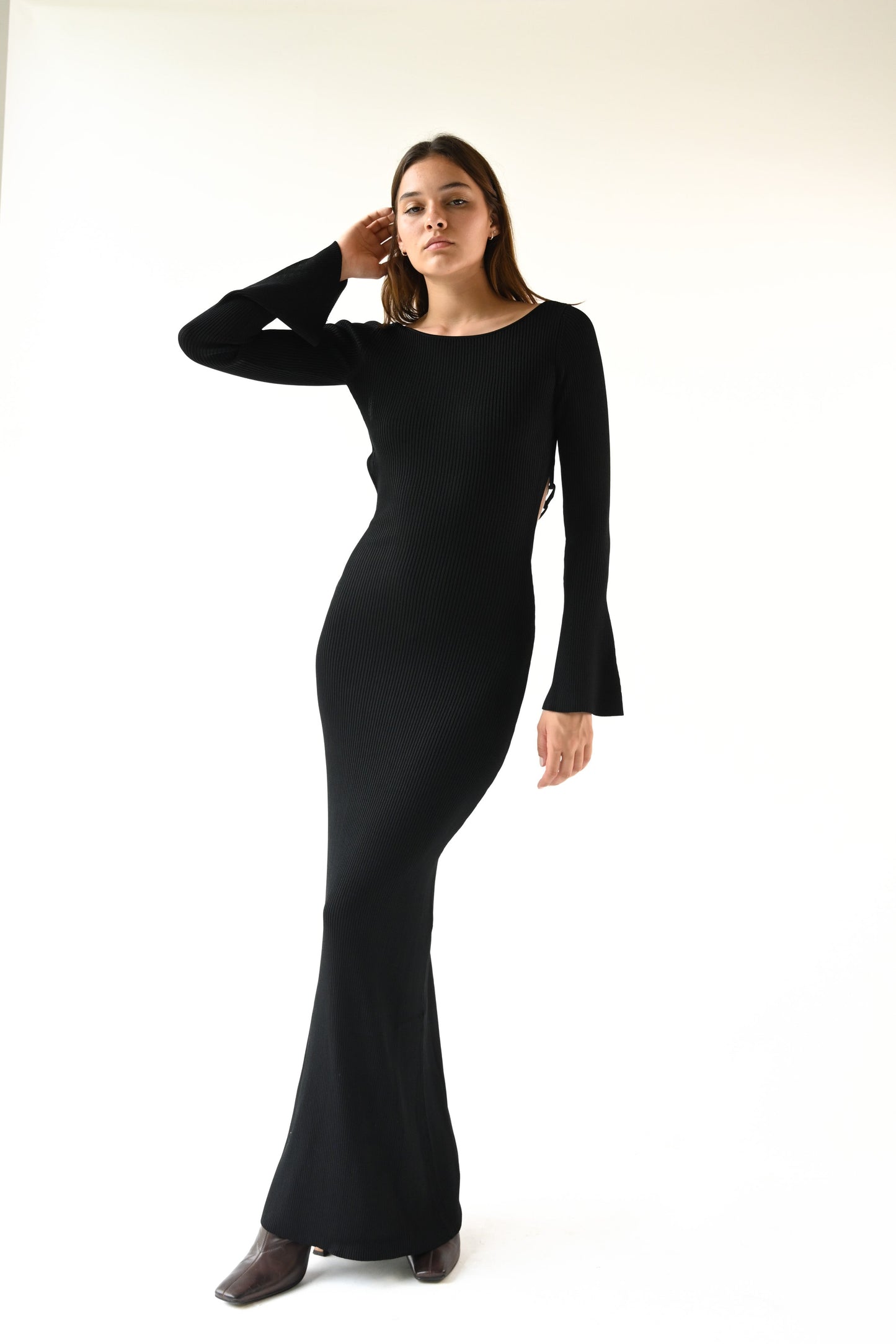 Harper Maxi Dress — Black