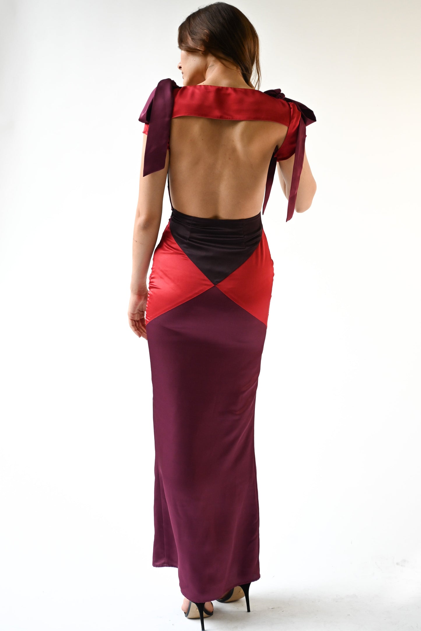 Moors Dress — Burgundy