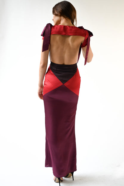 Moors Dress — Burgundy