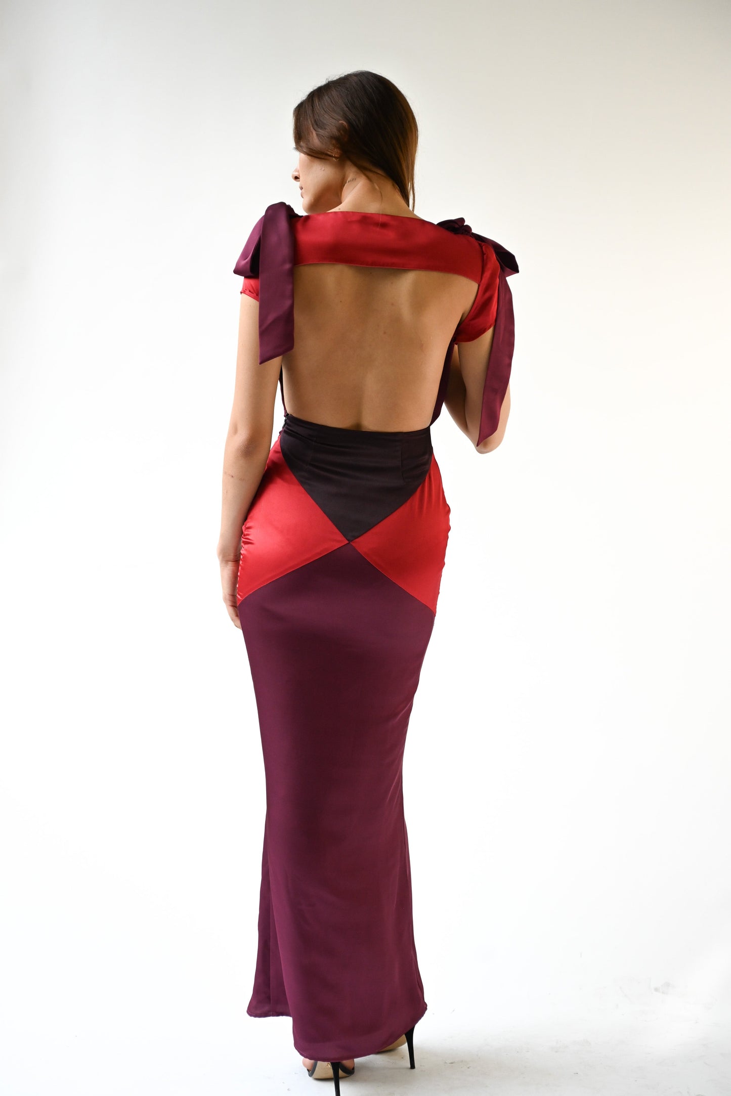Moors Dress — Burgundy