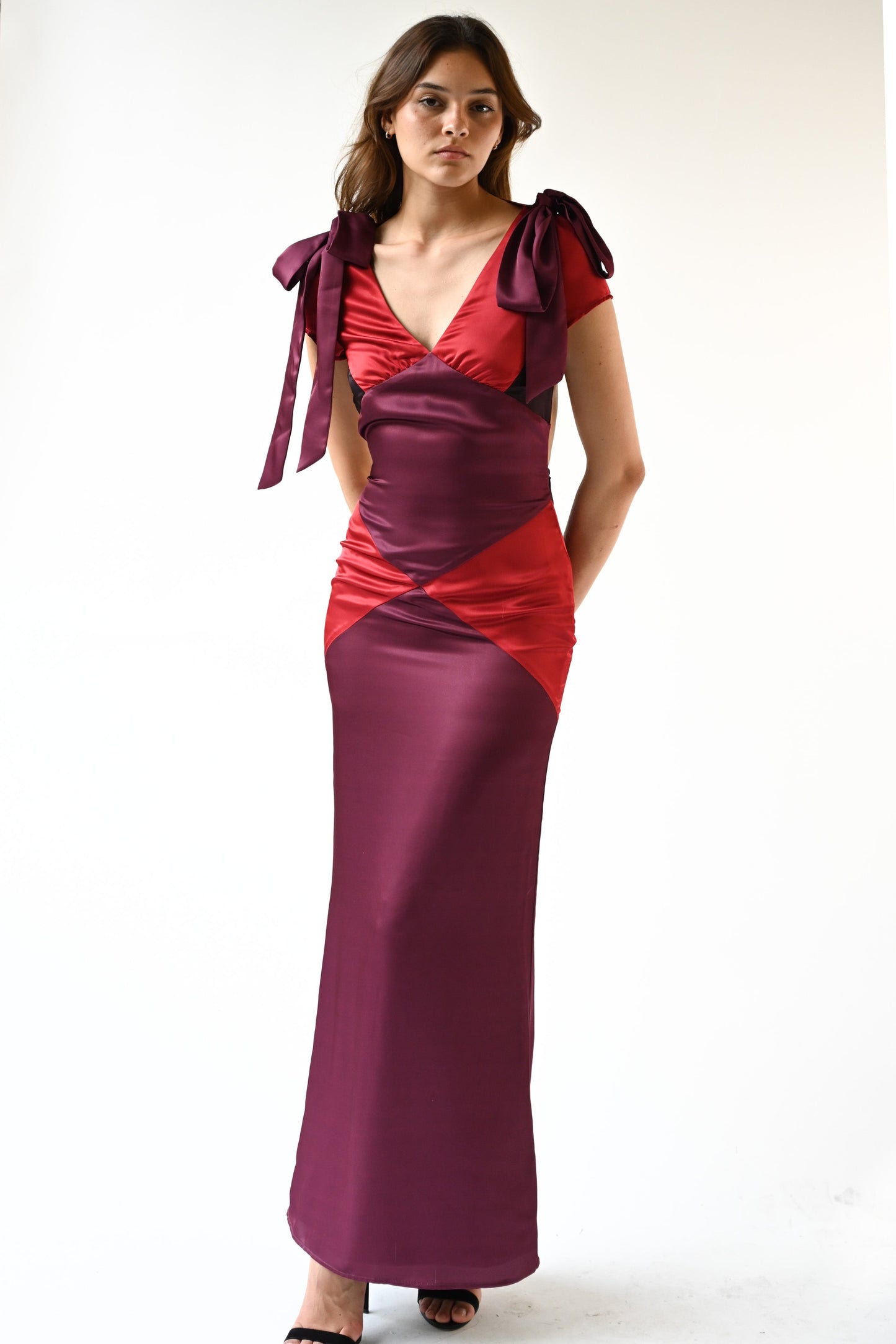 Moors Dress — Burgundy