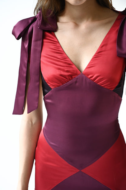 Moors Dress — Burgundy