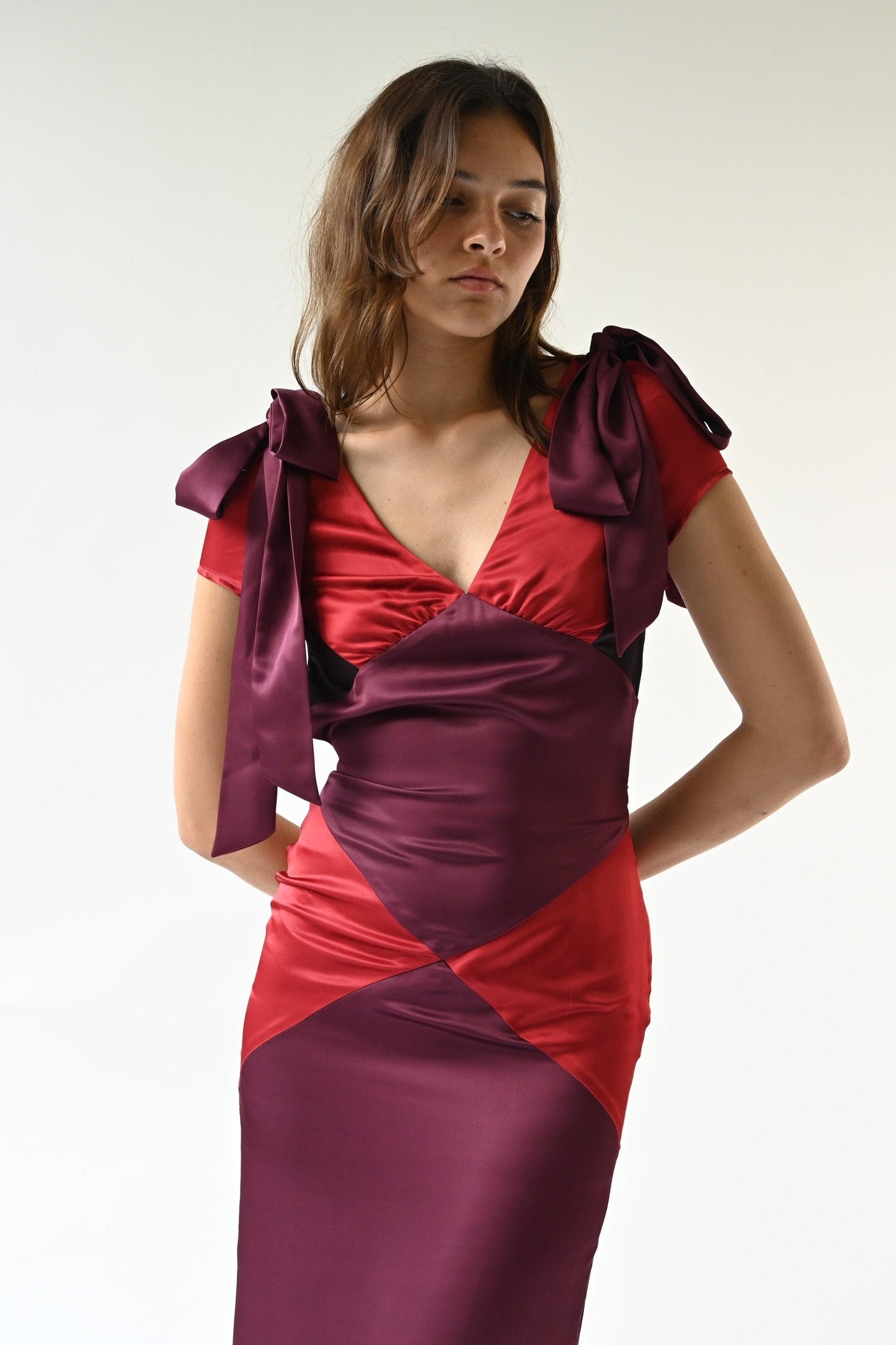 Moors Dress — Burgundy