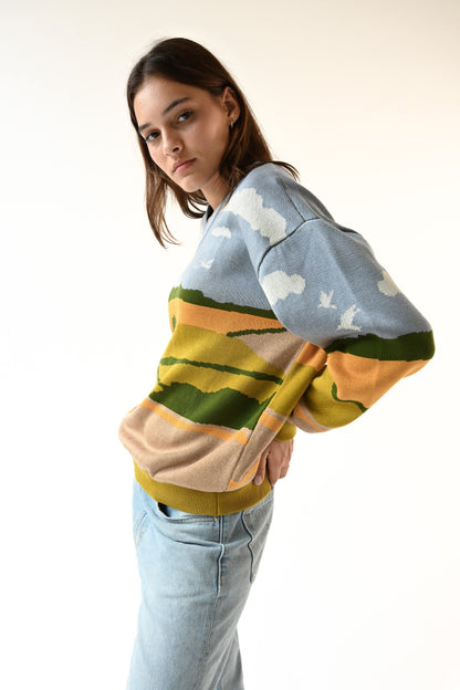 Outdoors Sweater — Landscape