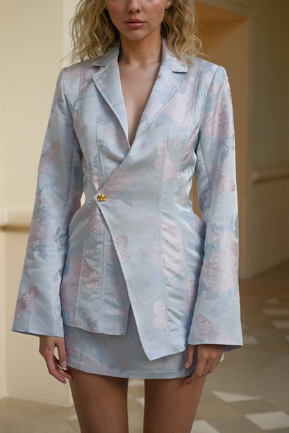 Sylvie Asymmetrical Blazer — Azura