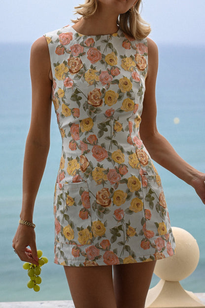 Esti Dress — Citrus Floral