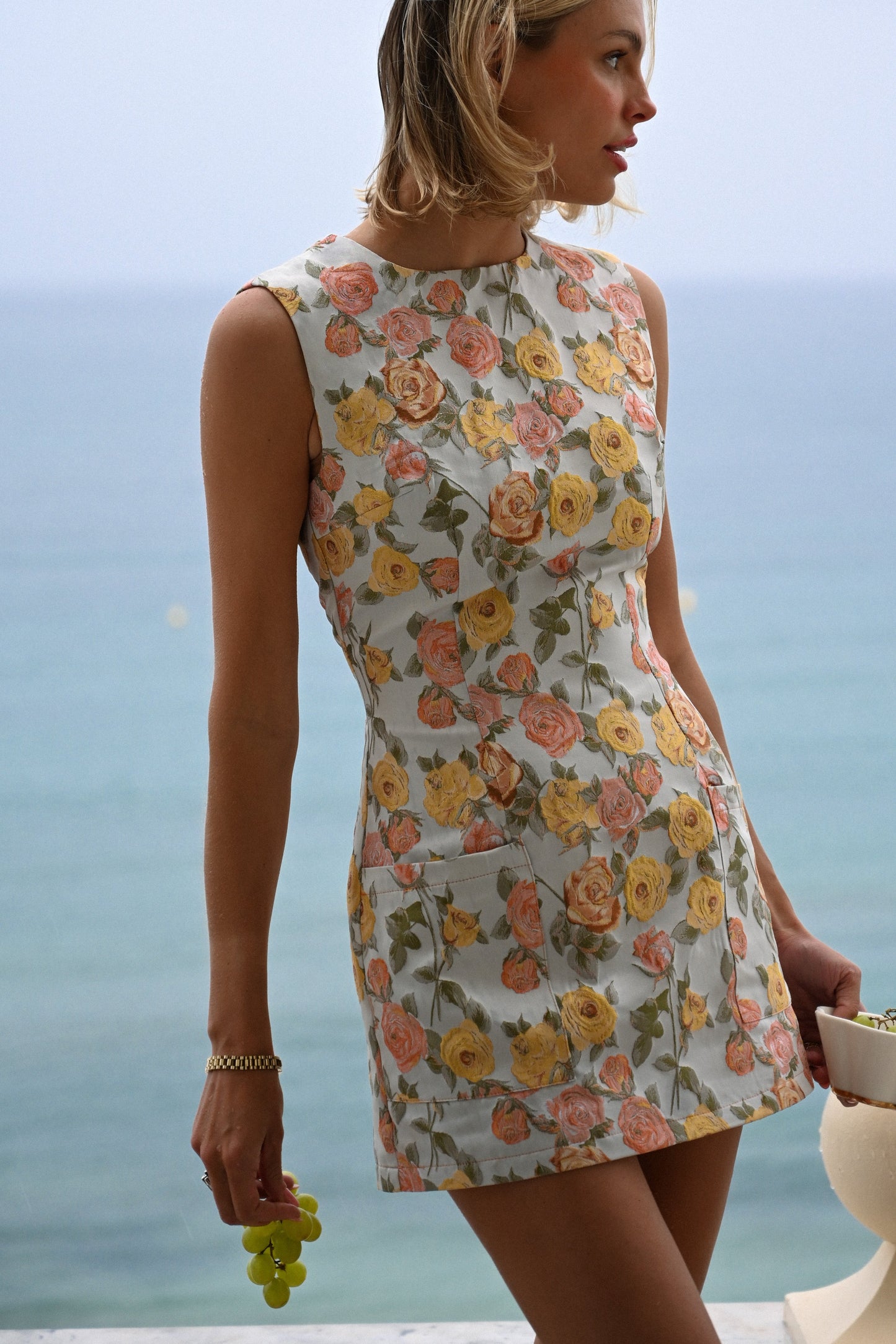 Esti Dress — Citrus Floral