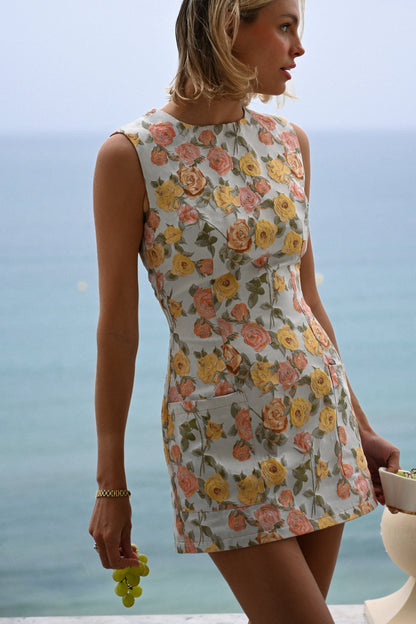 Esti Dress — Citrus Floral