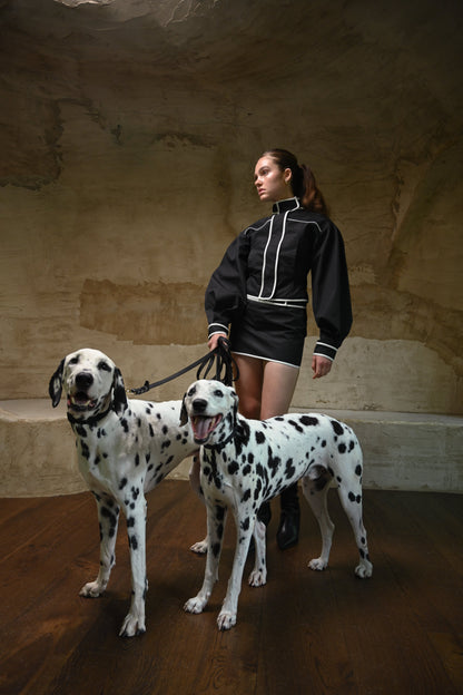 Mindy Cotton Jacket — Black