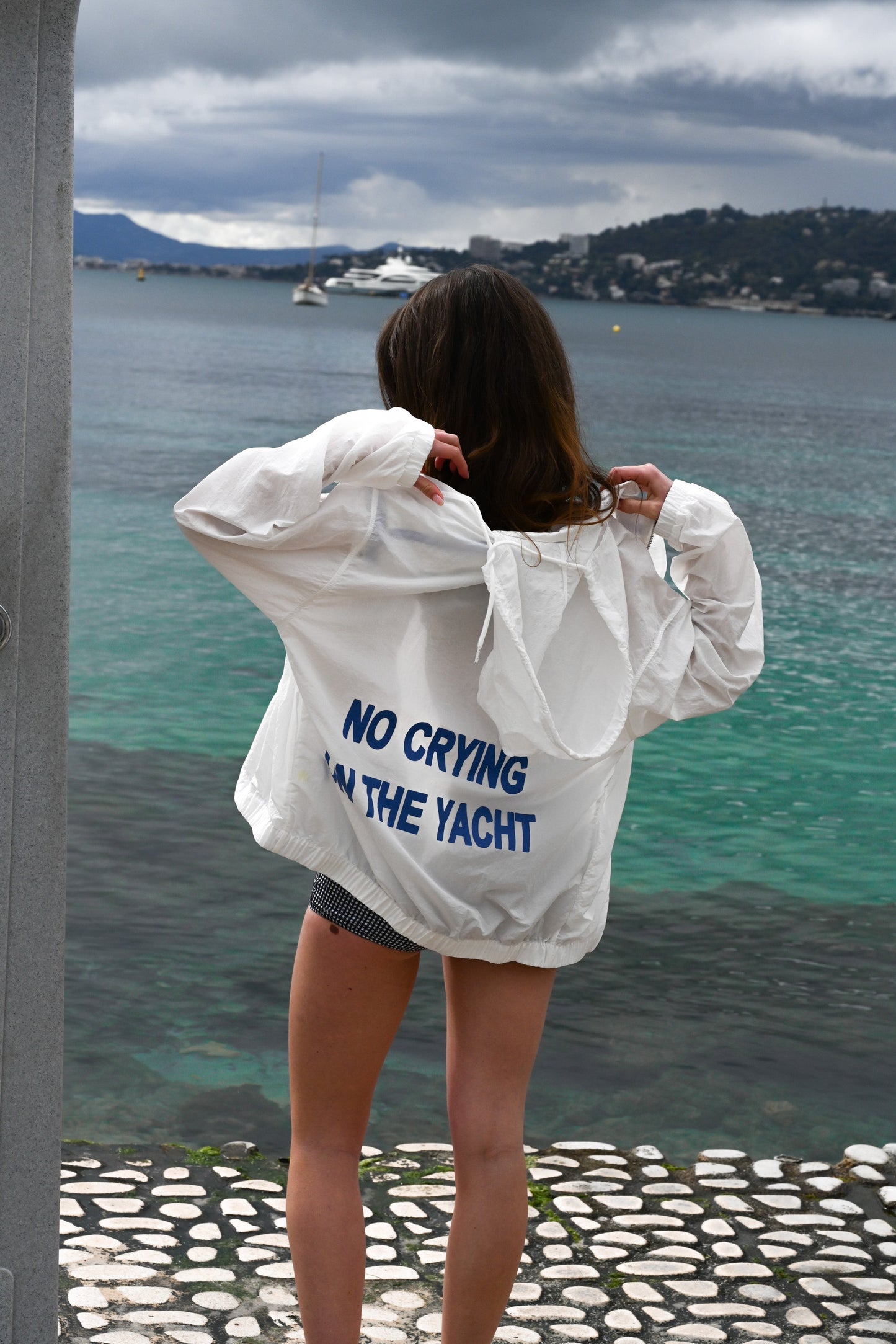 No Crying Windbreaker